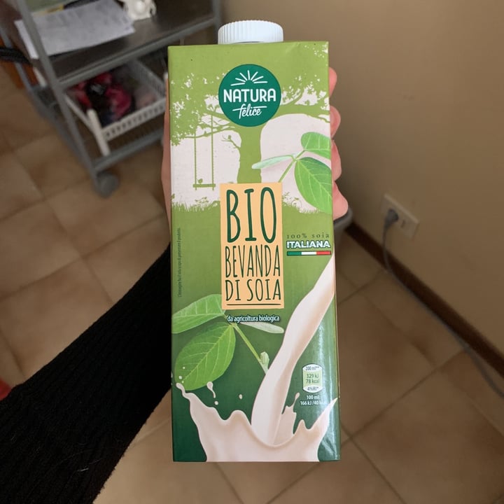 photo of Natura Felice Bio Bevanda Di Soia shared by @giadapais on  09 Nov 2020 - review