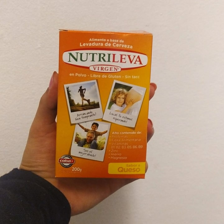 photo of Nutrileva Levadura de Cerveza sabor Queso shared by @abruvegan on  07 Aug 2020 - review