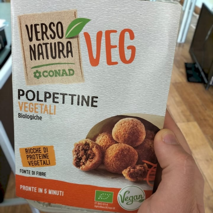 review photo of Verso Natura Conad Veg Polpettine vegetali biologiche shared by @giovannil on 23 Apr 2022 - review