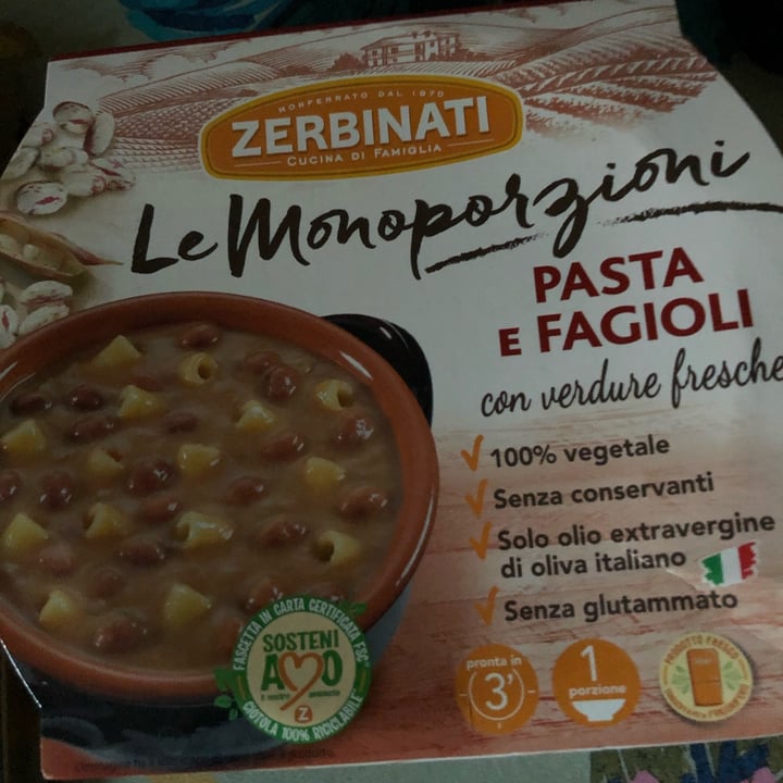 Zerbinati Pasta e fagioli Review abillion