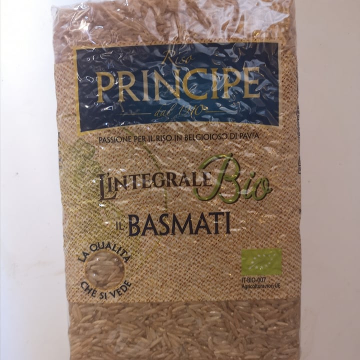 photo of Riso Principe Integrale bio Basmati shared by @matteoto on  29 Jun 2022 - review