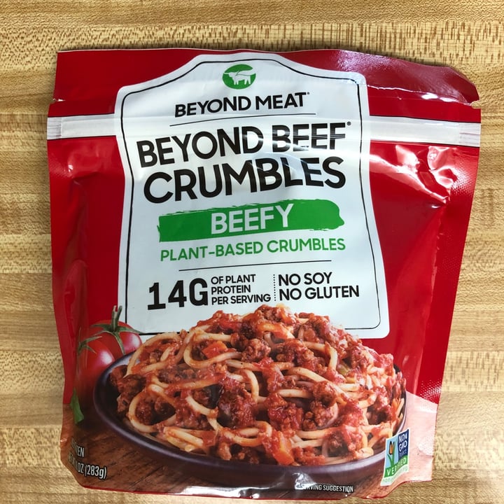 review photo of Beyond Meat Beyond Beef Crumbles Beefy shared by @allveggies on 24 May 2022 - review