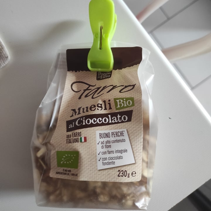 photo of Poggio del farro Muesli Al Cioccolato Fondente shared by @aalis on  07 Sep 2022 - review