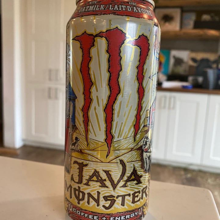 photo of Monster Energy Java monster oat milk shared by @blackgoatsanctuary on  17 Jun 2021 - review