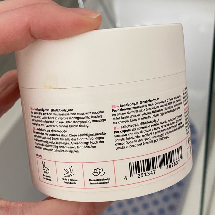 review photo of HelloBody Coco Hair Mask shared by @minaharker on 06 Apr 2022 - review