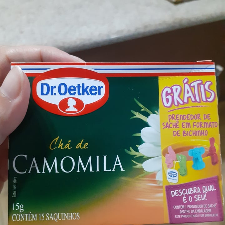 review photo of Dr. Oetker Chá De Camomila shared by @nancymargareth on 07 May 2022 - review