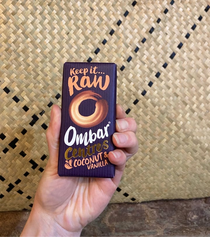 photo of Ombar Coconut & Vanilla Centres shared by @cupcakesandacid on  07 Jul 2020 - review