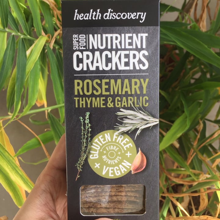 photo of Health Discovery Nutrient crackers shared by @theminttobe on  19 Dec 2020 - review