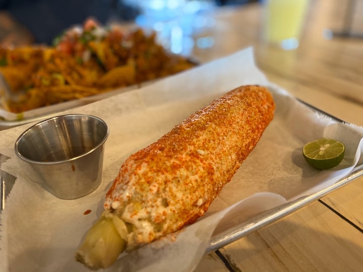 review photo of EARTH Plant Based Cuisine Elote Street Corn shared by @veganvato on 03 Dec 2019 - review