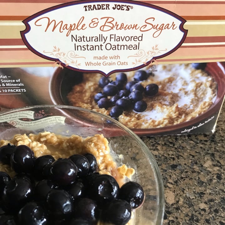 photo of Trader Joe's Instant oat meal shared by @pattyb on  06 Jun 2022 - review