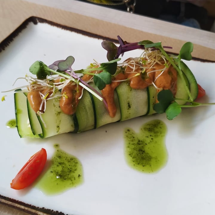 review photo of Restaurante Siloé Canelón de calabacín shared by @gulopu on 17 Oct 2021 - review