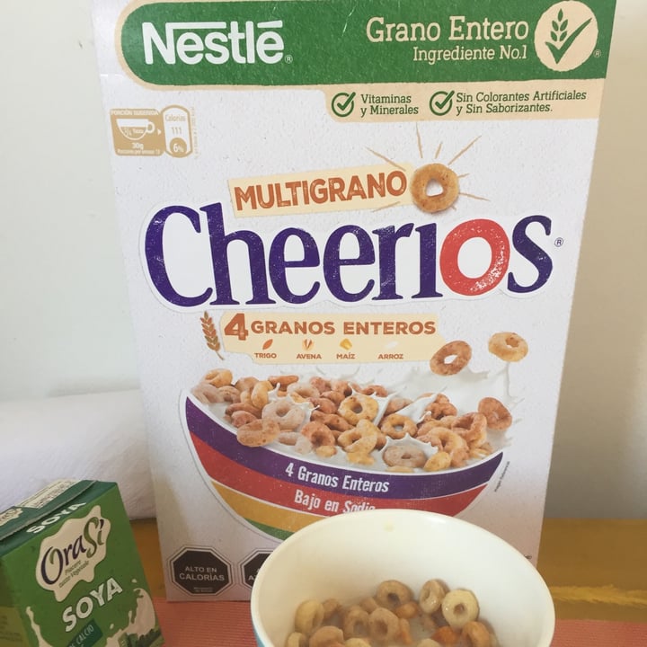 photo of Nestlé Cereal Cheerios 4 Granos Enteros shared by @fasggy on  27 Dec 2020 - review