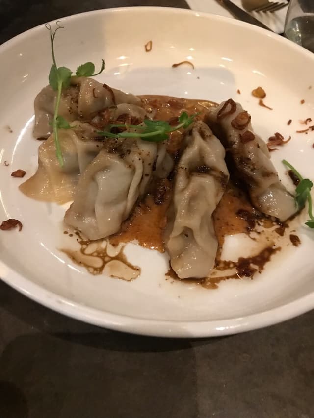 Photo of the dish “Pan fried gyoza”