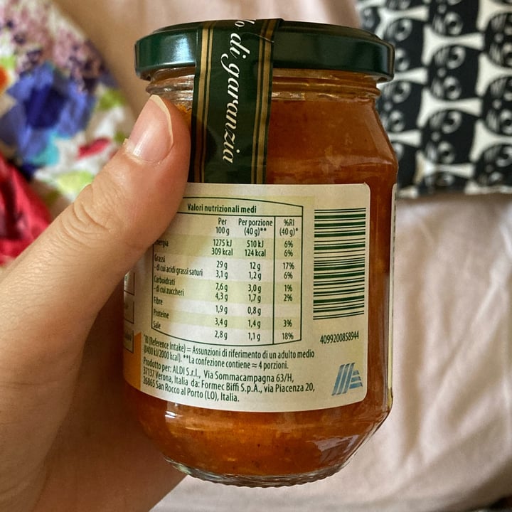 photo of Just Veg! (ALDI Italy) Ragù di soia shared by @springl on  28 Jul 2022 - review