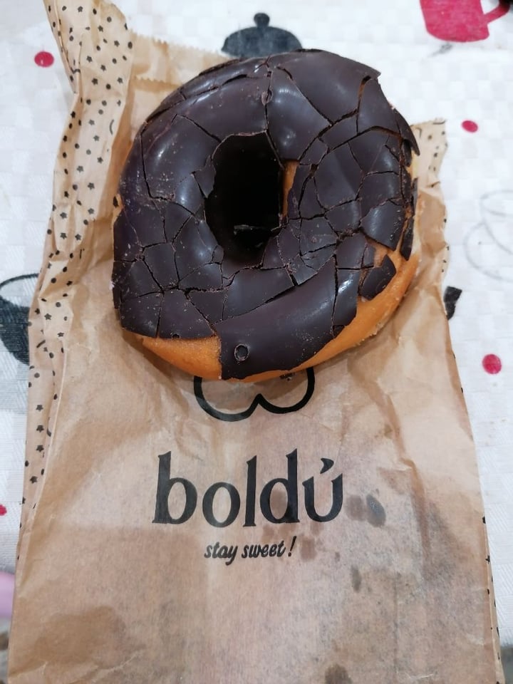 photo of Boldú Gràcia Donut Con Cobertura De Chocolate Negro shared by @lauretalaulau on  12 Feb 2020 - review
