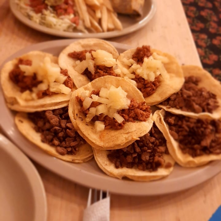 photo of Veganos la taqueria Tacos pastor De Soya shared by @jackia on  17 Jul 2021 - review