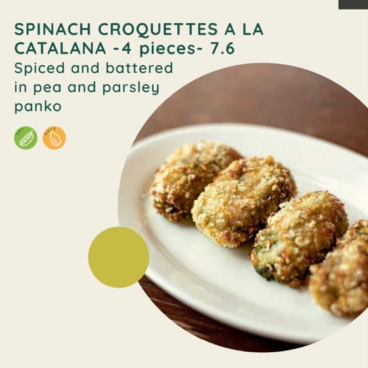 review photo of PÖTSTOT Croquetas de espinacas a la catalana shared by @asiayportia on 28 Jul 2021 - review