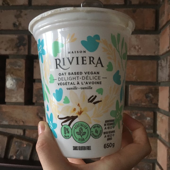 photo of Maison Riviera Oat yogurt shared by @sara18 on  27 Dec 2020 - review