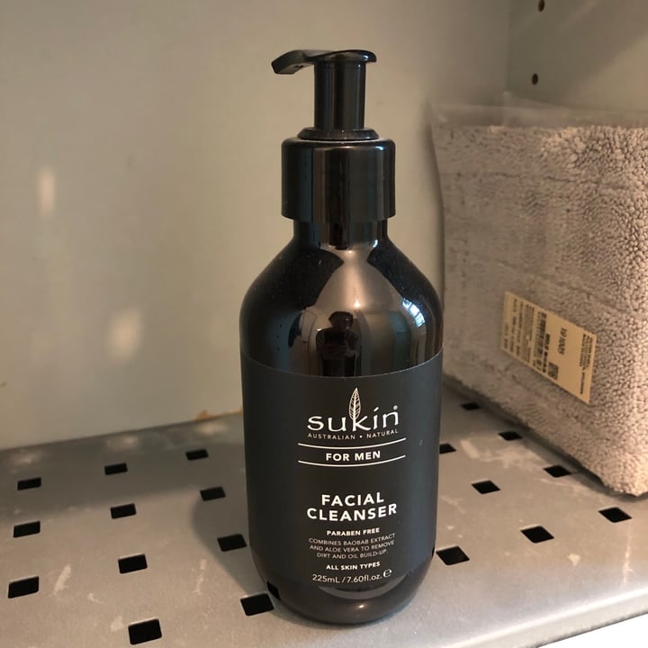 photo of Sukin Facial cleanser for men shared by @gretalo on  27 Jun 2020 - review