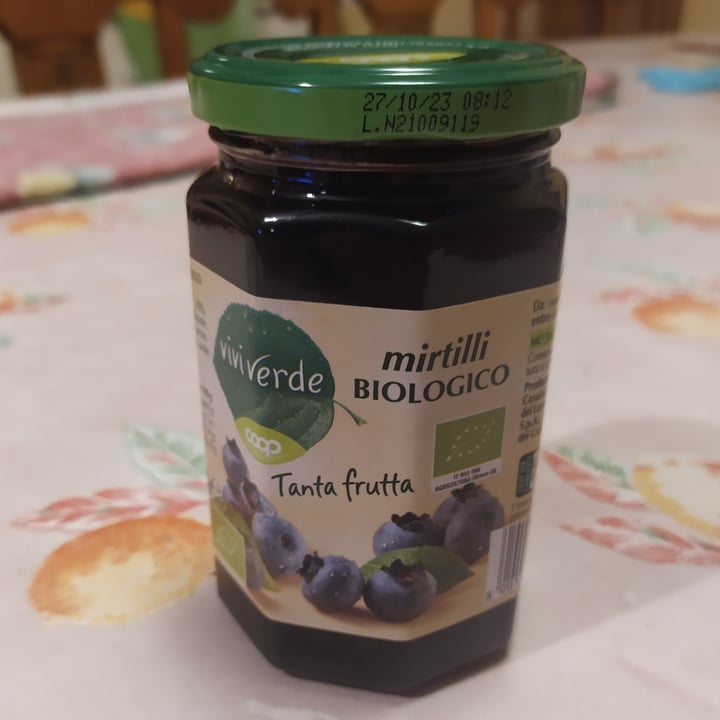 photo of Viviverde bio marmellata di mirtilli shared by @dimaa on  15 Aug 2022 - review
