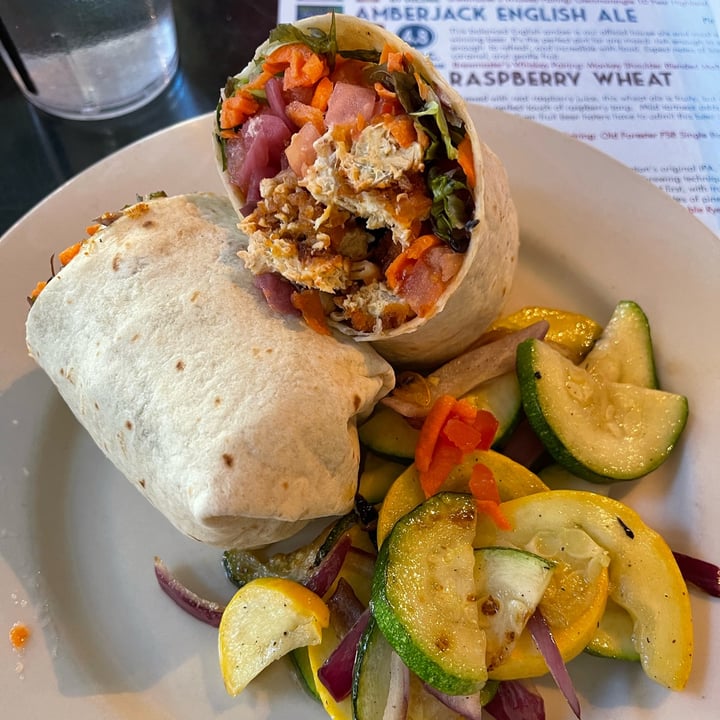 photo of Front Street Brewery Chicken Tender Wrap shared by @trinakm on  24 Dec 2021 - review