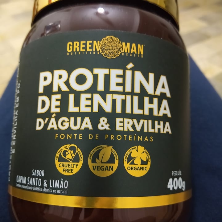 photo of Green Man Proteína de Lentilha D'Água e Ervilha shared by @rbrage on  05 Aug 2022 - review