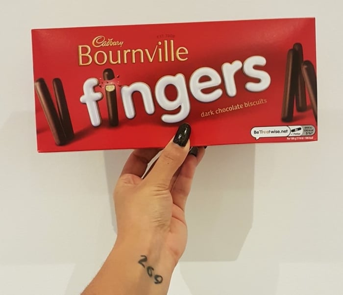 Bournville Chocolate Fingers
