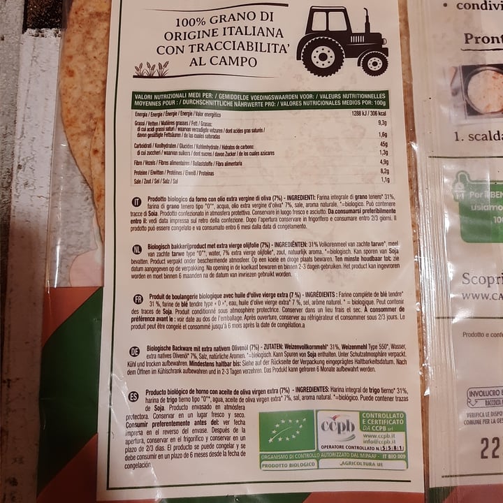 photo of Casa della piada crm La Bio Integrale shared by @ggiuly91 on  23 Mar 2022 - review