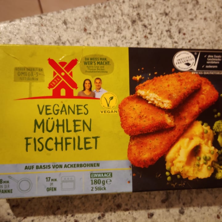 photo of Mühlenhof Veganes Mühlen Fischfilet shared by @annv on  05 Nov 2020 - review