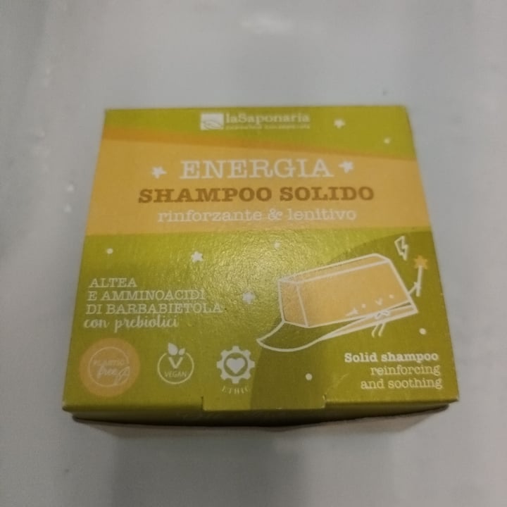 photo of La Saponaria Shampoo solido Energia - rinforzante e lenitivo shared by @ilaria9105 on  07 Jan 2023 - review
