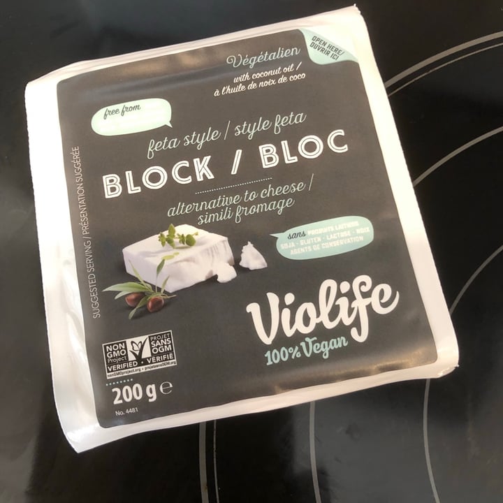 photo of Violife Feta Block - Greek White shared by @lilakola on  05 Feb 2021 - review