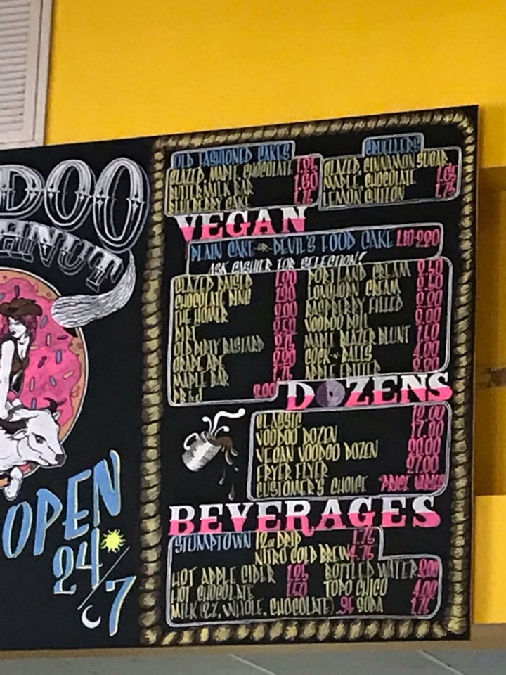 review photo of Voodoo Doughnut V Maple Filled Vegan Donut shared by @jayvegan88 on 26 Mar 2019 - review