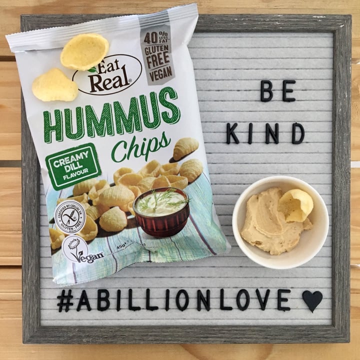 photo of Eat Real Creamy dill hummus chips shared by @taz on  22 Feb 2021 - review