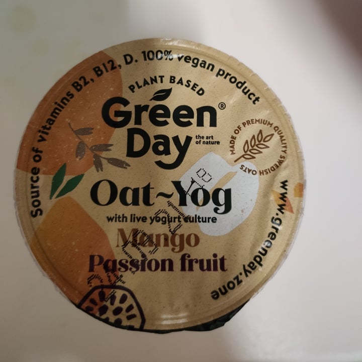 photo of Greenday Oat~Yog Mango Passion Fruit shared by @galchanskaia on  05 Sep 2021 - review