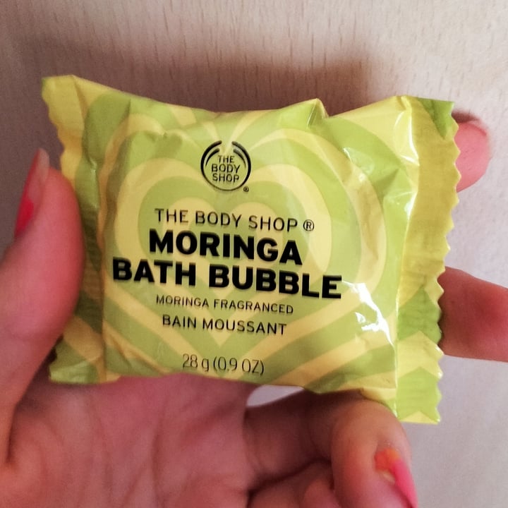 The Body Shop Moringa Bath Bubble Review abillion