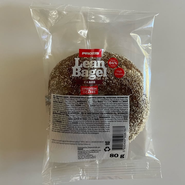 review photo of Prozis Lean Bagel Carob shared by @laxnae on 15 Apr 2022 - review