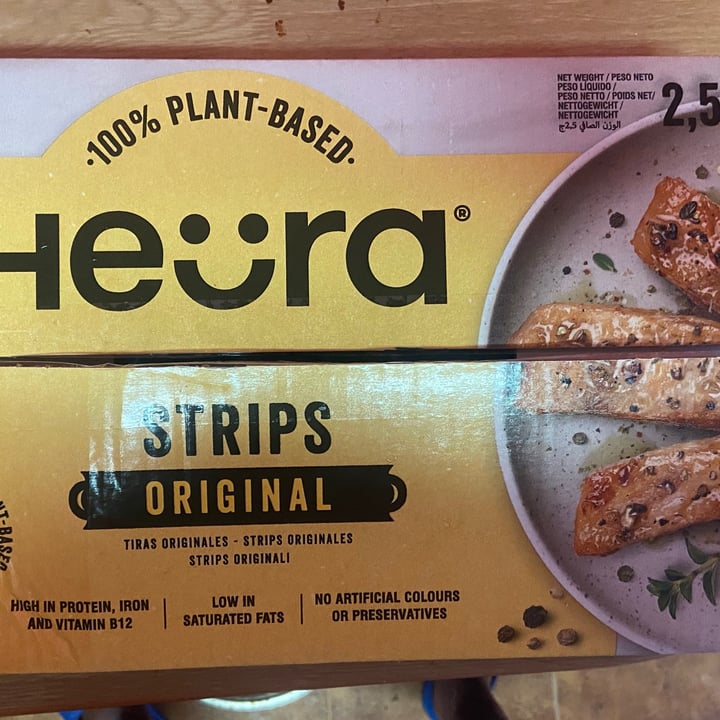 photo of Heura Tiras Heura Originales caja 2,5kg shared by @drfredveg on  09 Jul 2021 - review