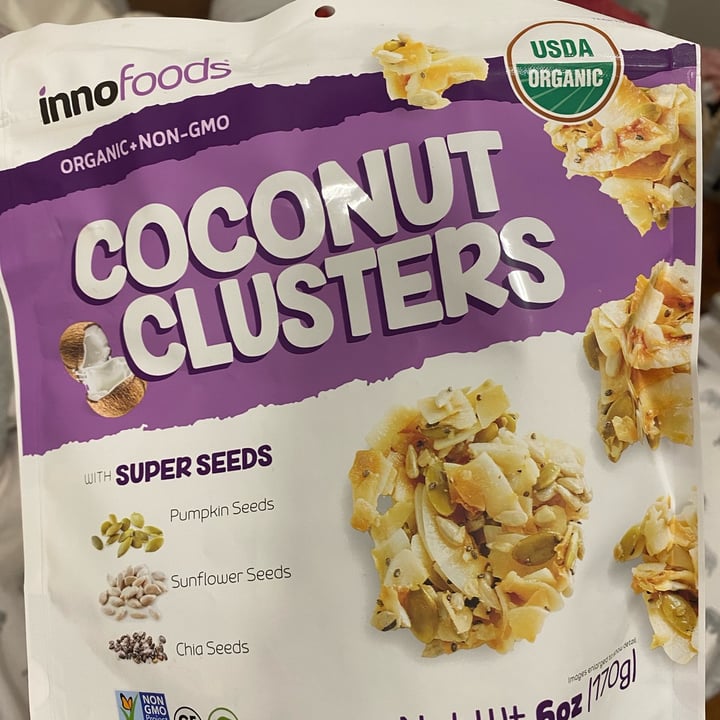 photo of InnoFoods Coconut Clusters shared by @kmeregali on  11 May 2022 - review