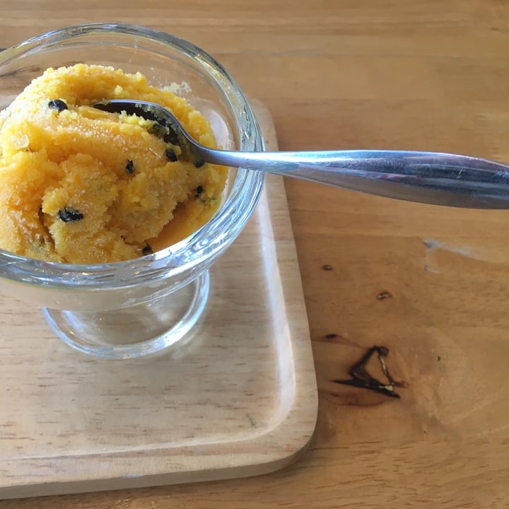 photo of Hua Hin Vegan Cafe & Wine Passion fruit sorbet shared by @gillhibbitt on  08 Jul 2020 - review