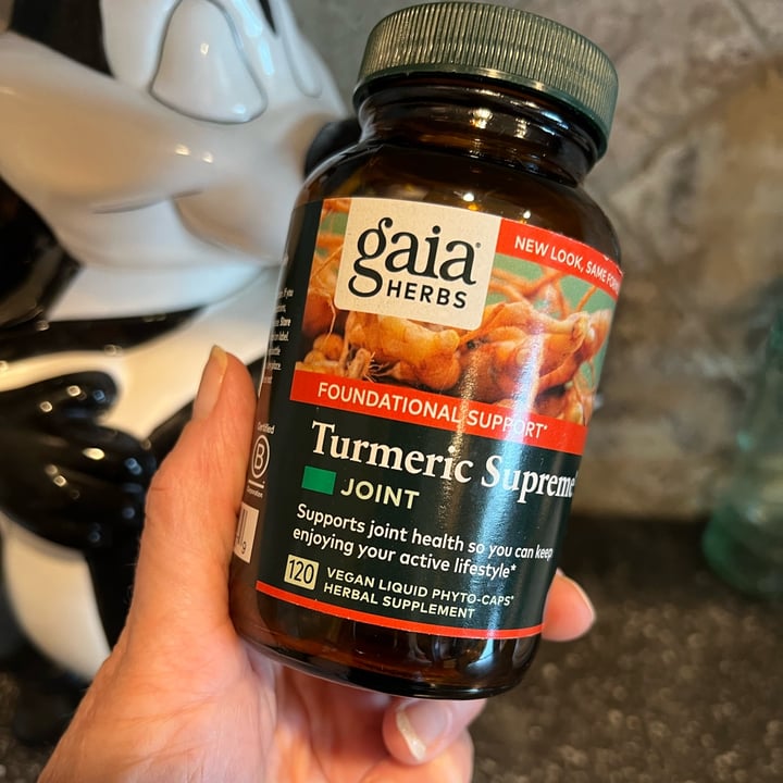 photo of Gaia herbs Turmeric Supreme, Extra Strength shared by @ebookoneill on  31 May 2022 - review