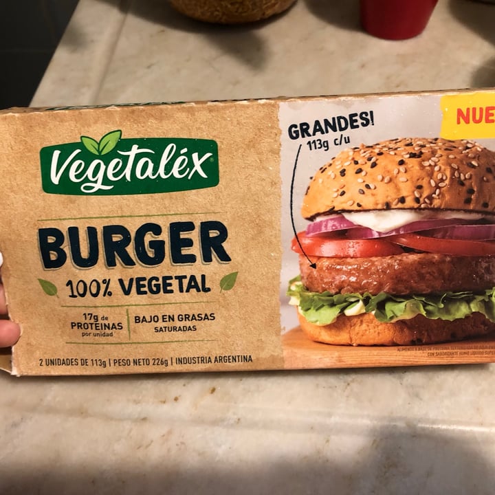 photo of Vegetalex Burger 100% Vegetal shared by @karupuntieri on  24 Jan 2022 - review