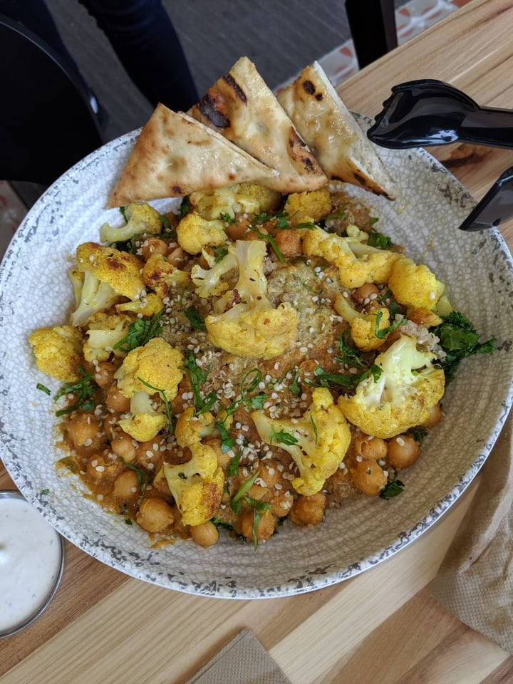 photo of Veggie Grill Masala Bowl shared by @chloeeaiken on  02 Jan 2020 - review