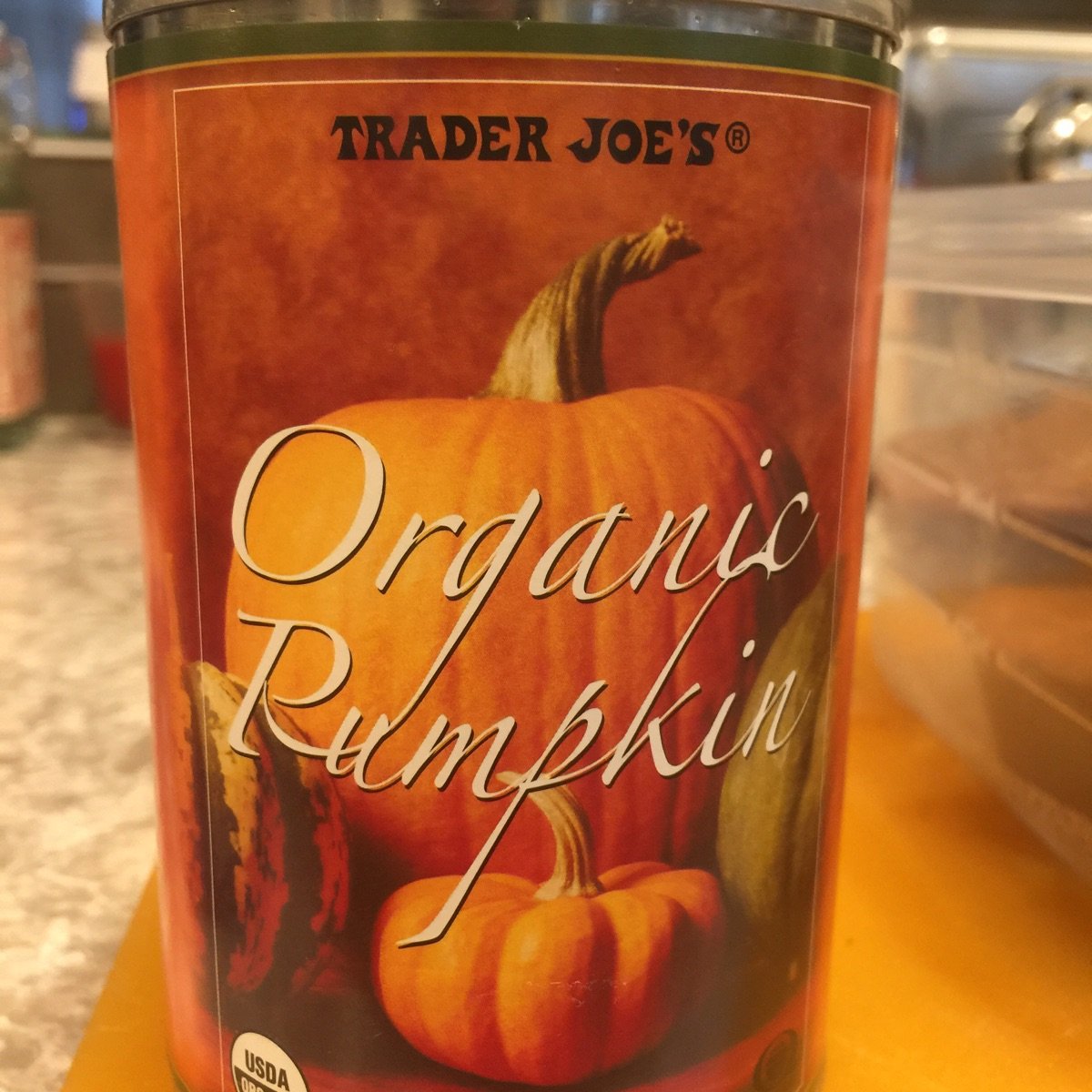 Organic Pumpkin from Trader Joe's - Vegan Product Reviews &amp; Ratings ...