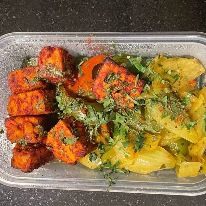 review photo of Hungry Beast Vegan Indian Kitchen Vegan Tempeh Paneer Tikka shared by @arunan on 27 Dec 2021 - review