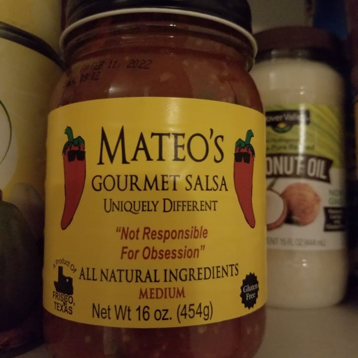 photo of Mateo’s Medium Gourmet Salsa shared by @arenpace on  30 Apr 2020 - review
