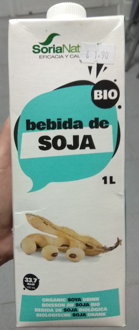 photo of Soria Natural Bebida De Soja Bio shared by @satigar on  17 Feb 2020 - review