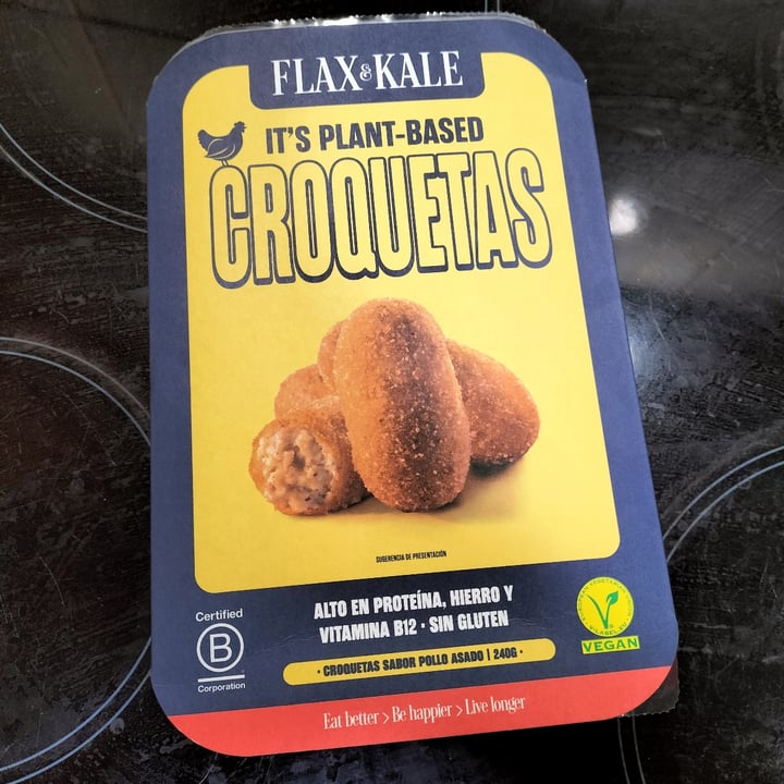 photo of Flax & Kale Croquetas Sabor Pollo shared by @nereamp5 on  21 Dec 2022 - review