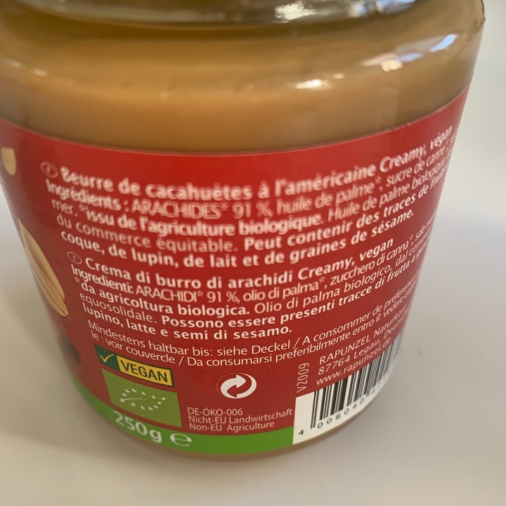 review photo of Rapunzel Original Peanut Butter Creamy shared by @ani75 on 14 Oct 2021 - review
