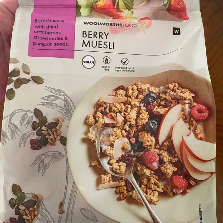 photo of Woolworths Food Berry Muesli shared by @bianca1701 on  15 Dec 2020 - review