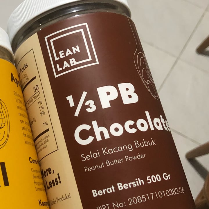 photo of Lean Lab 1/3 PB Chocolate shared by @firtualog on  03 Nov 2021 - review